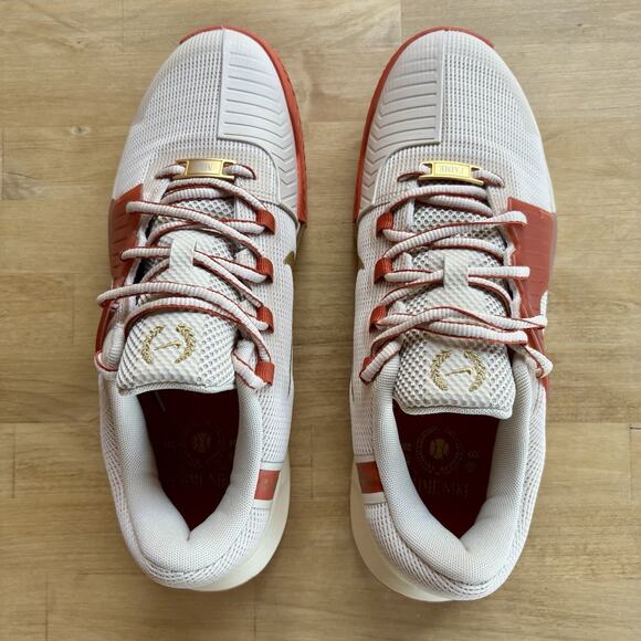 Nike Women's 9 GP Challenge 1 PRM Hard Court Tennis Shoes (FQ3164-103) Gold Rust - Picture 7 of 11